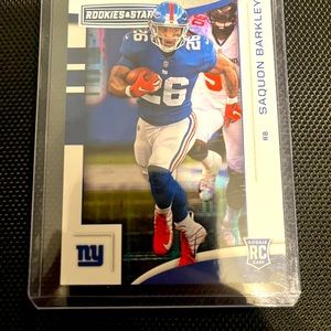 Saquon barkley rookie card